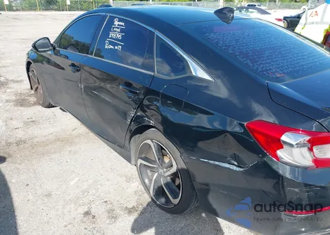 2020 Honda Accord Sport из США, поврежденный, VIN 1HGCV1F33LA139285